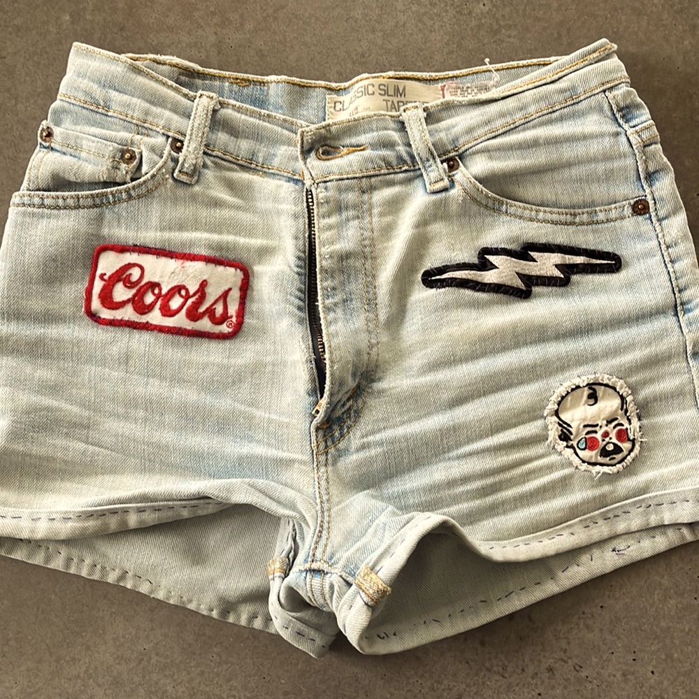 Levi’s custom jean shorts size 28